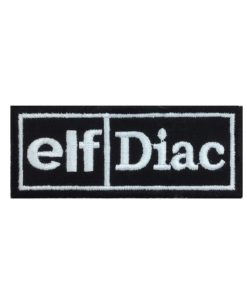 10X4 Elf - Diac Renault 5 Maxi Turbo Embroidered Patch Badge Applique Iron on