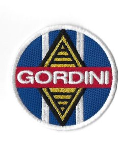 Embroidered Badge - Patch Sew On 70Mmx70Mm Gordini Renault Embroidered Patch Badge Applique Iron on