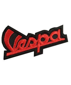 7X4 Piaggio Vespa Embroidered Patch Badge Applique Iron on