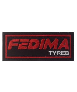 10X4 Fedima Tyres Embroidered Patch Badge Applique Iron on