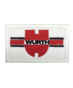 8X5 Wurth Embroidered Patch Badge Applique Iron on