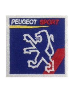 7X7 Peugeot Sport Embroidered Patch Badge Applique Iron on