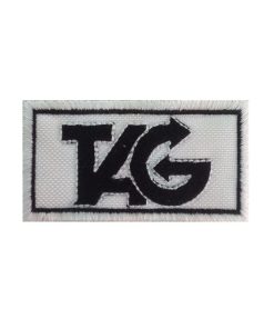 7X4 Tag Embroidered Patch Badge Applique Iron on