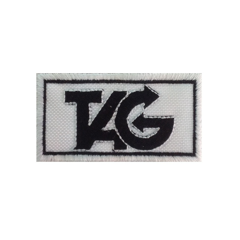 7X4 Tag Embroidered Patch Badge Applique Iron on
