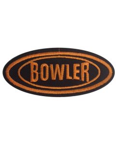 10X4 Bowler Embroidered Patch Badge Applique Iron on