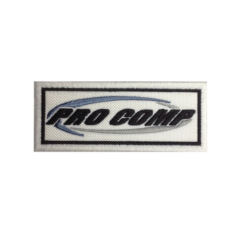 10X4 Pro Comp Embroidered Patch Badge Applique Iron on