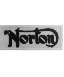 10X4 Norton Motorcycles Embroidered Patch Badge Applique Iron on
