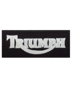 10X4 Triumph Motorcycles Embroidered Patch Badge Applique Iron on