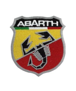 7X6 Abarth Embroidered Patch Badge Applique Iron on