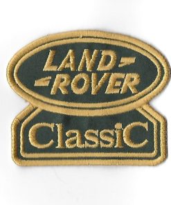 Embroidered Badge - Patch Sew On 86Mmx72Mm Land Rover Classic Embroidered Patch Badge Applique Iron on