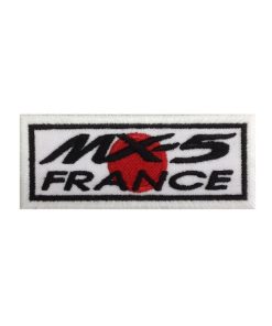 10X4 Mazda Mx-5 France Embroidered Patch Badge Applique Iron on