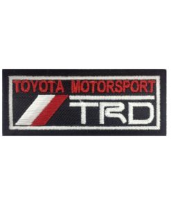 10X4 Trd Toyota Motorsport Embroidered Patch Badge Applique Iron on