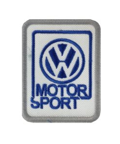 8X6 Vw Volkswagen Motorsport Wrc Polo Embroidered Patch Badge Applique Iron on