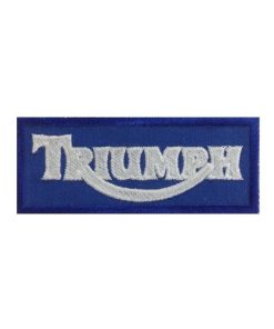 10X4 Triumph Motorcycles Embroidered Patch Badge Applique Iron on