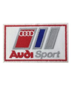 10X6 Audi Sport Embroidered Patch Badge Applique Iron on