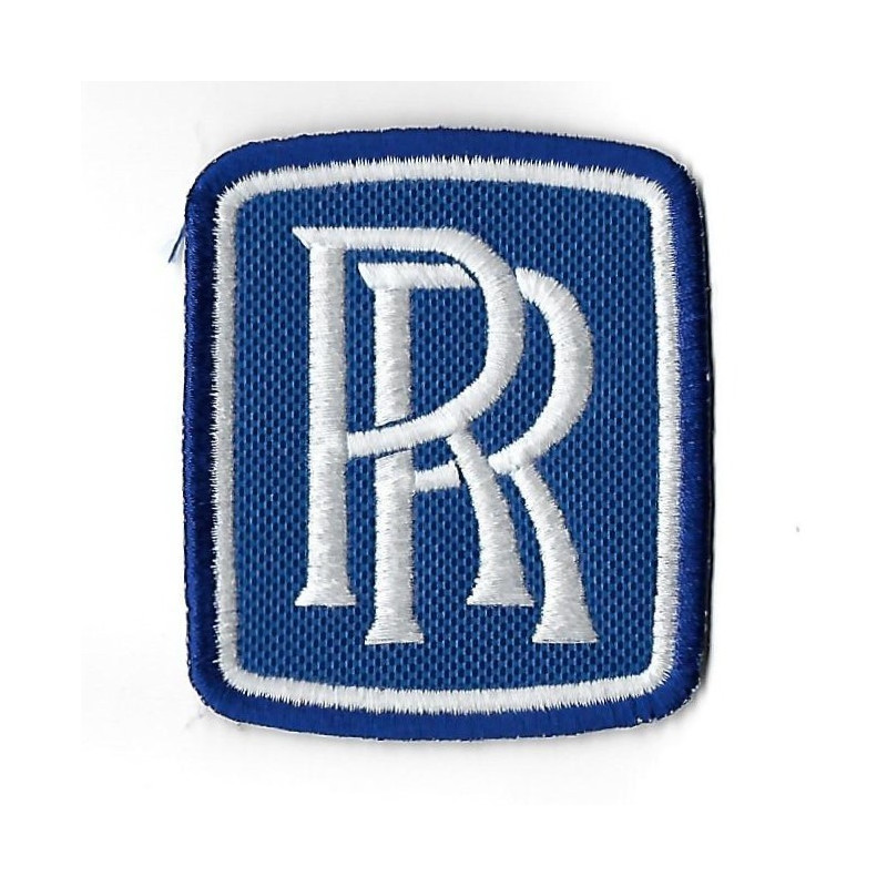 Embroidered Badge - Patch Sew On 70Mmx60Mm Rolls Royce Embroidered Patch Badge Applique Iron on