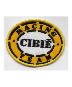 9X7 Michelin Bibendum Yellow Embroidered Patch Badge Applique Iron on