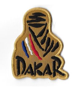 Embroidered Badge - Patch Sew On 82Mmx63Mm Touareg Paris Dakar France Embroidered Patch Badge Applique Iron on
