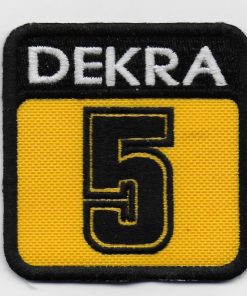 7X7 Nº 5 Lotus Jim Clark Embroidered Patch Badge Applique Iron on
