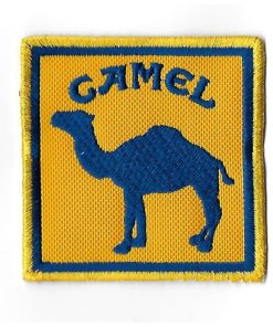 Embroidered Badge - Patch Sew On 75Mmx75Mm Camel Paris Dakar Embroidered Patch Badge Applique Iron on