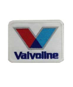 8X6 Valvoline Embroidered Patch Badge Applique Iron on
