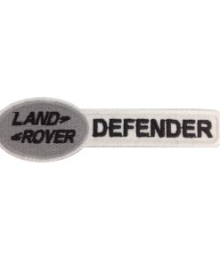 11X3 Land Rover Defender White Embroidered Patch Badge Applique Iron on