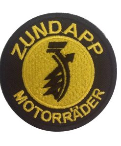 7X7 Zundapp Motorrader Embroidered Patch Badge Applique Iron on