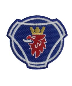 6X5 Scania Embroidered Patch Badge Applique Iron on