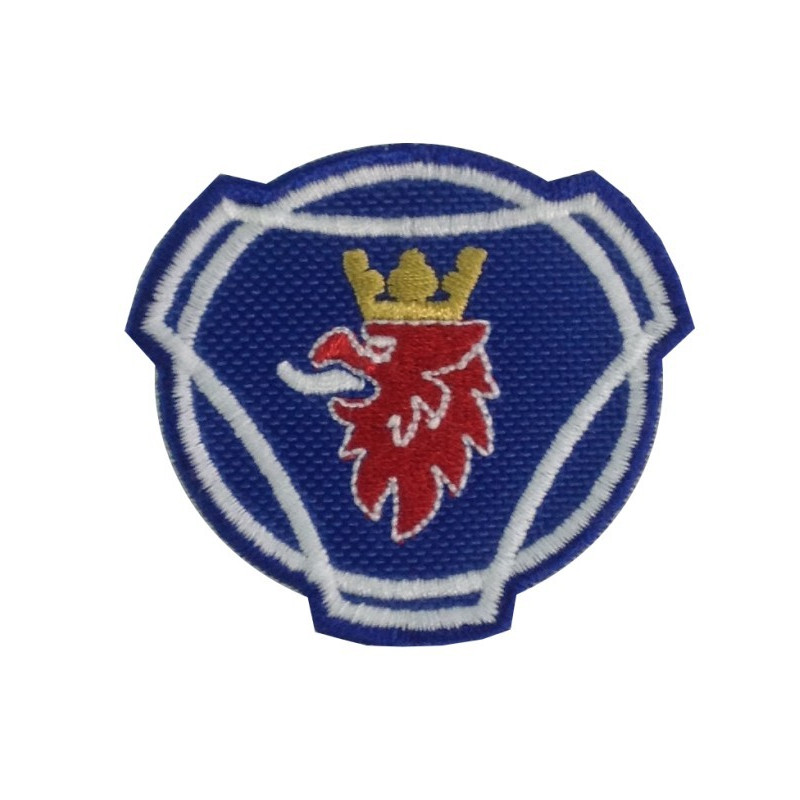 6X5 Scania Embroidered Patch Badge Applique Iron on