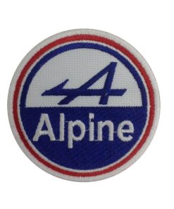 7X7 Alpine Renault Embroidered Patch Badge Applique Iron on