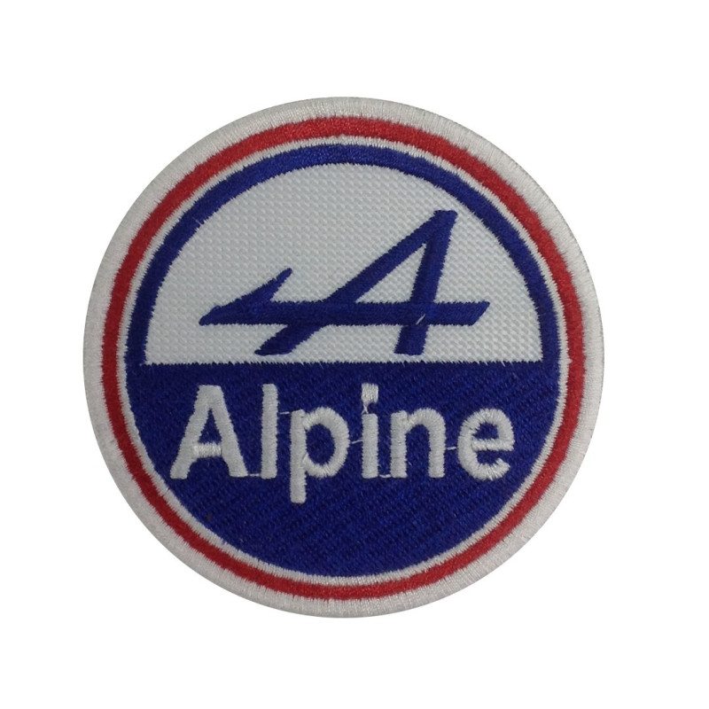 7X7 Alpine Renault Embroidered Patch Badge Applique Iron on