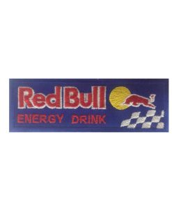 12X4 Red Bull Energy Drink Embroidered Patch Badge Applique Iron on