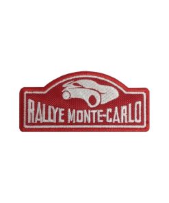 10X4 Rallye Monte-Carlo Embroidered Patch Badge Applique Iron on
