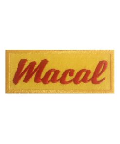 10X4 Macal Embroidered Patch Badge Applique Iron on