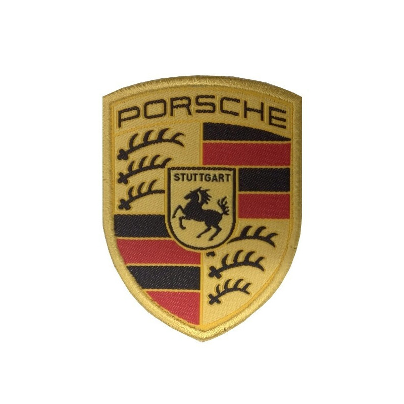7X6 Porsche Embroidered Patch Badge Applique Iron on