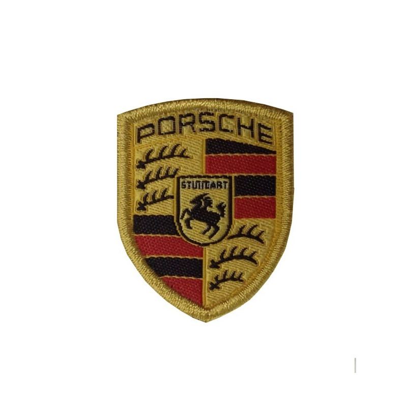 4X3 Porsche Embroidered Patch Badge Applique Iron on