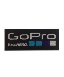 10X4 Gopro Be A Hero Go Pro Embroidered Patch Badge Applique Iron on