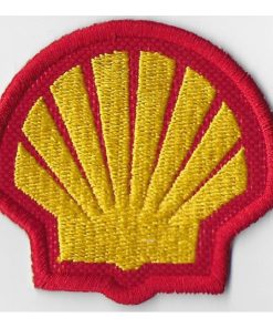 6X6 Shell Embroidered Patch Badge Applique Iron on
