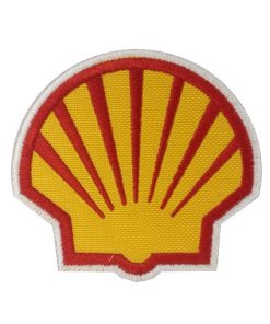 8X8 Shell Embroidered Patch Badge Applique Iron on