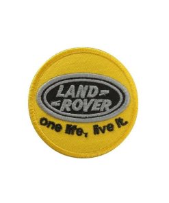 7X7 Land Rover One Life Live It Embroidered Patch Badge Applique Iron on