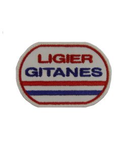 8X6 Ligier Gitanes Embroidered Patch Badge Applique Iron on