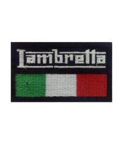 7X4 Lambretta Embroidered Patch Badge Applique Iron on