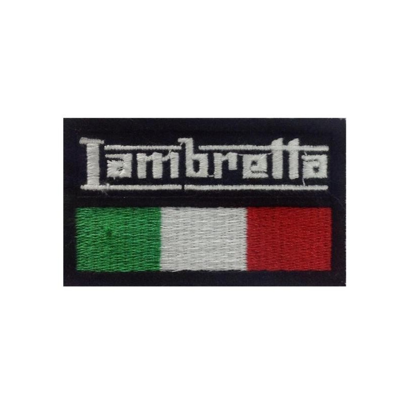 7X4 Lambretta Embroidered Patch Badge Applique Iron on