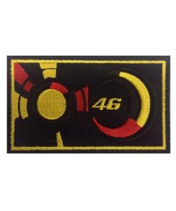 10X6 Valentino Rossi Nº 46 Embroidered Patch Badge Applique Iron on