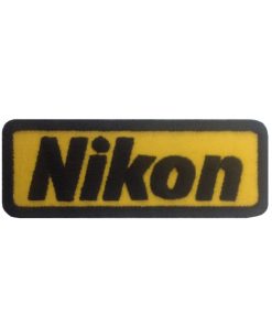 9X3 Nikon Embroidered Patch Badge Applique Iron on