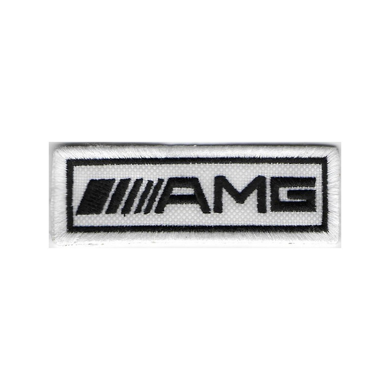 8X3 Amg Mercedes Embroidered Patch Badge Applique Iron on