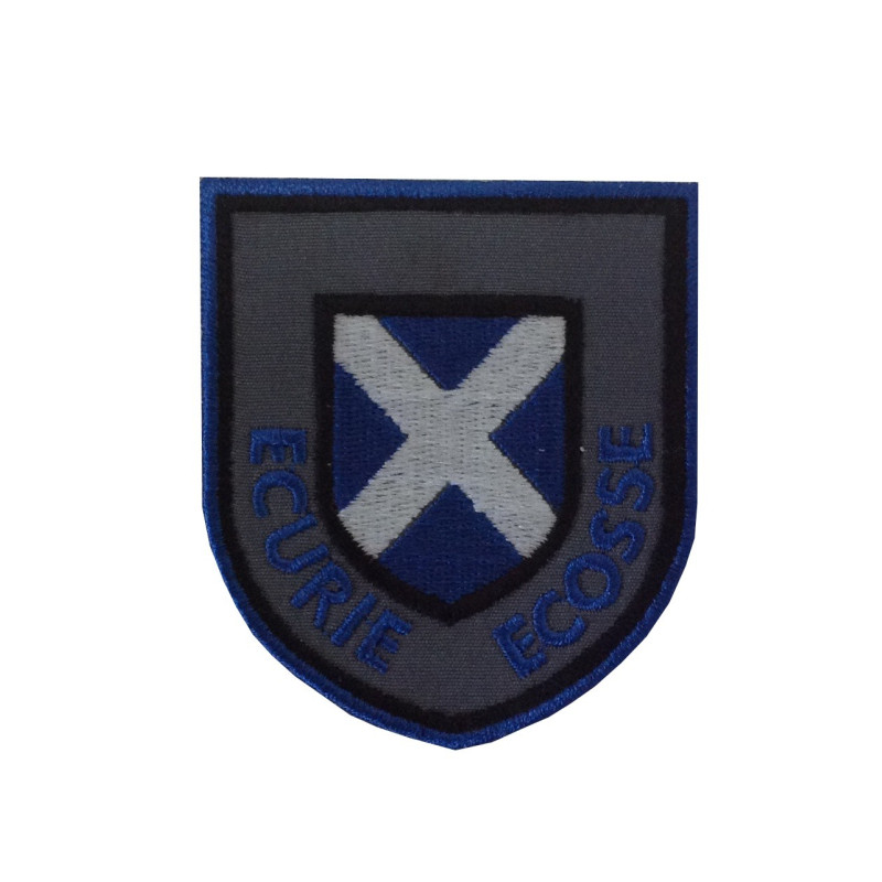 7X6 Ecurie Ecosse Embroidered Patch Badge Applique Iron on