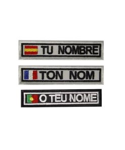 2X Embroidered Personalized Patch 25 Cm Large Embroidered Patch Badge Applique Iron on