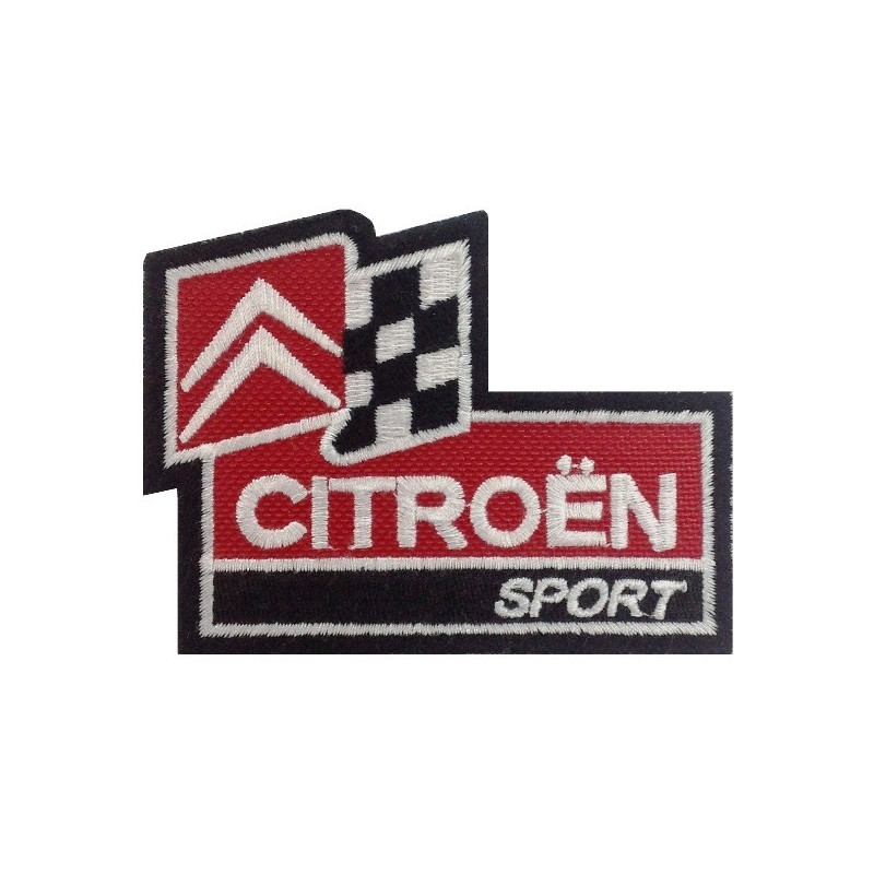 9X7 Citroen Sport Embroidered Patch Badge Applique Iron on