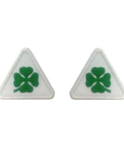 6X5 Alfa Romeo Quadri Foglio X2 Both Sides Embroidered Patch Badge Applique Iron on